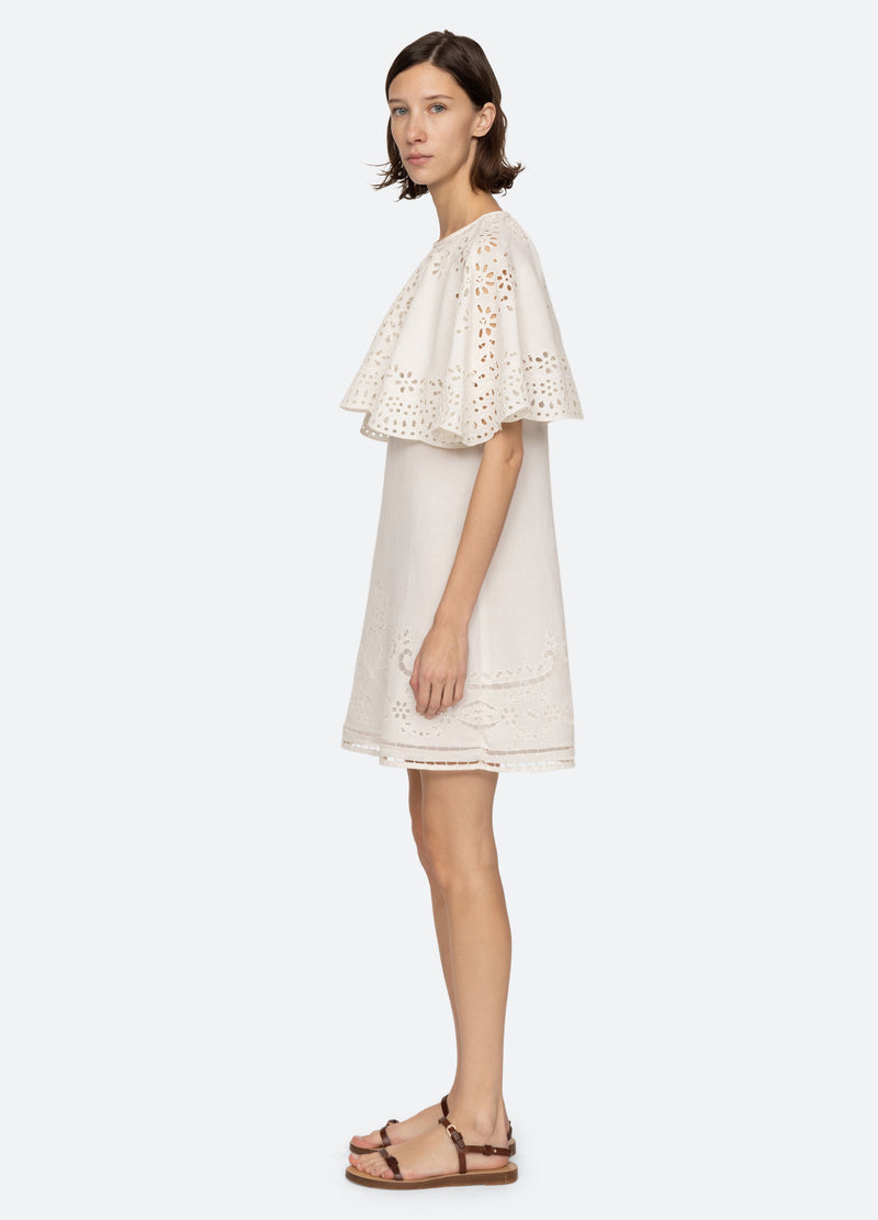 Sea New York Lula Mini Dress White