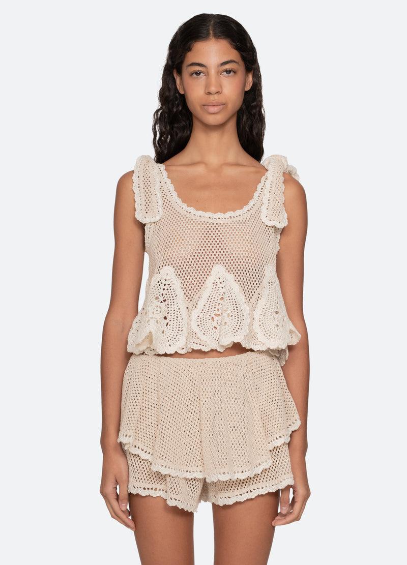 Sea New York Madelyn Tank Cream