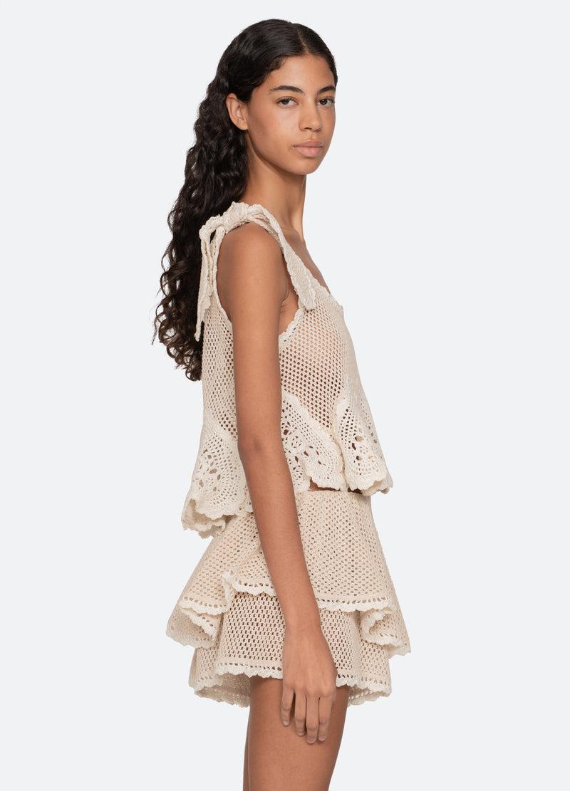 Sea New York Madelyn Tank Cream