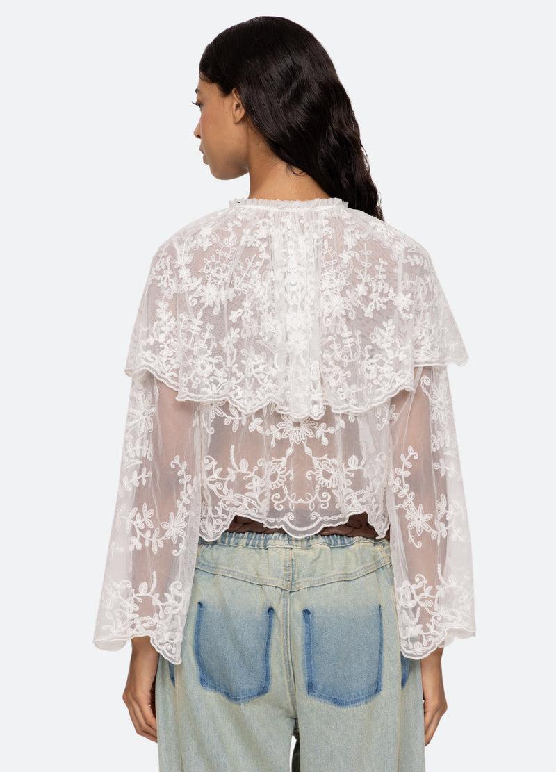 Sea New York Marja Blouse Pearl