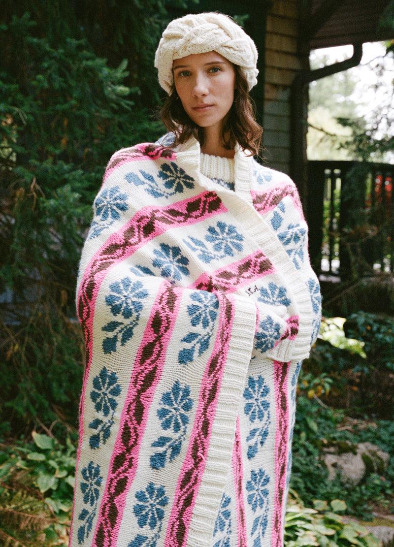 sea new york Mavis Knit Throw Multi