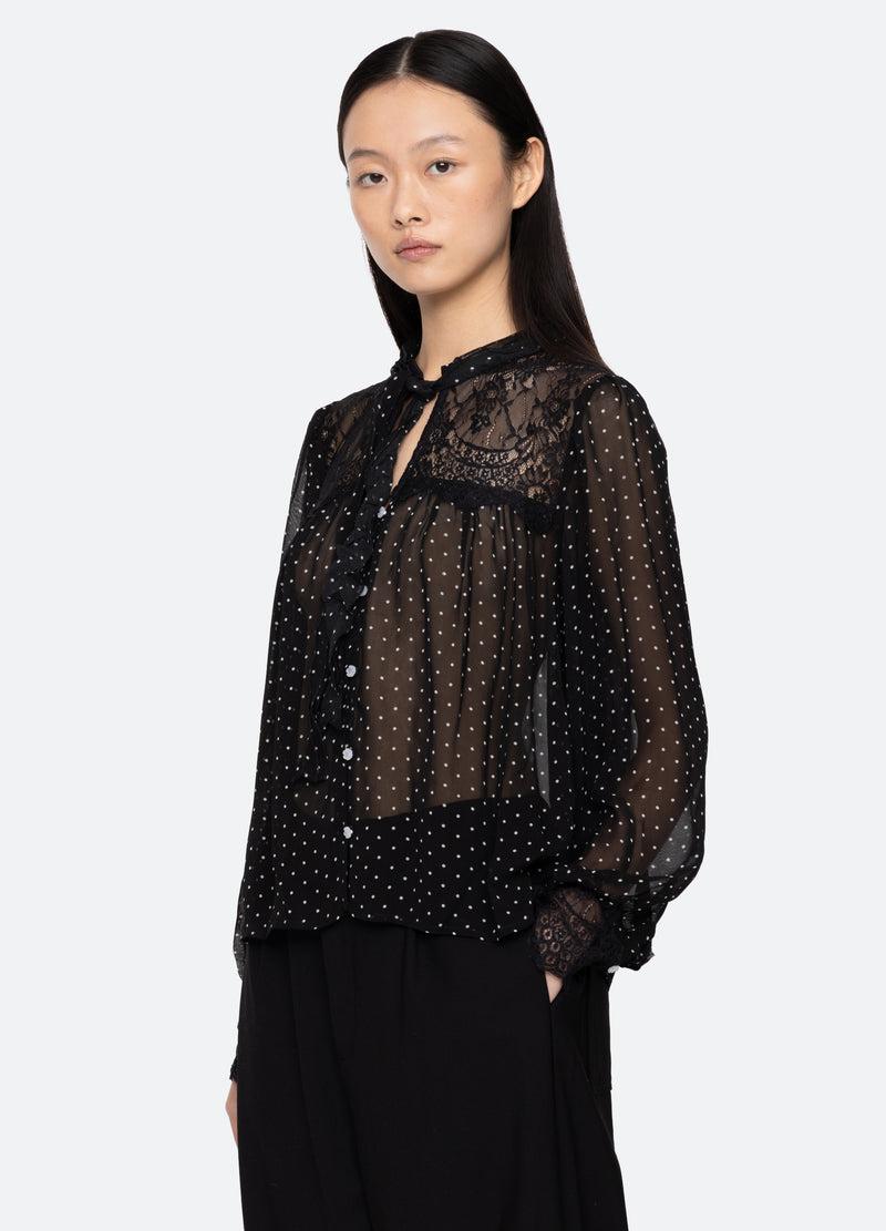sea new york Melody Top Black