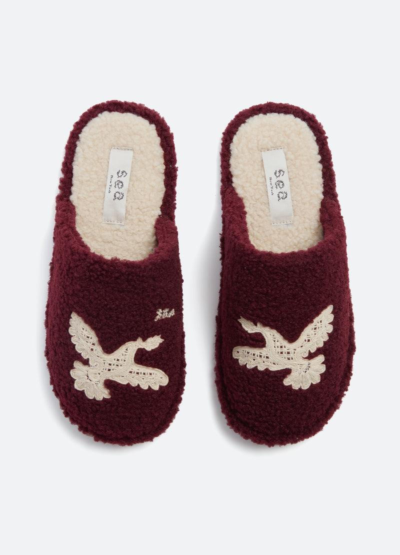 Sea New York Mika Slippers Burgundy