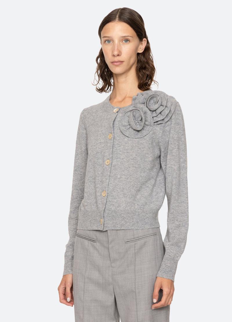 Sea New York Minette Cardigan Grey