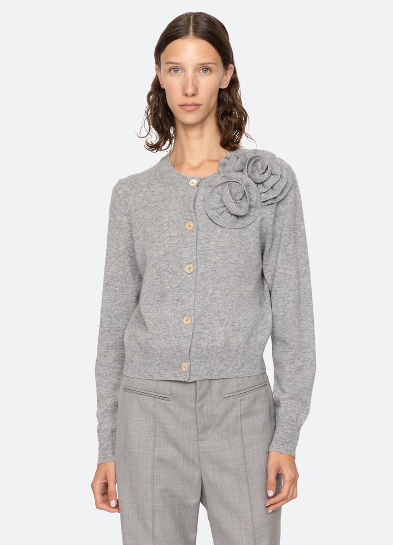 sea new york Minette Cardigan Grey