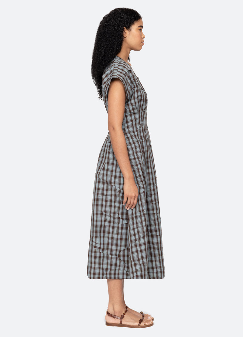 Sea New York Ophelia Dress Blue