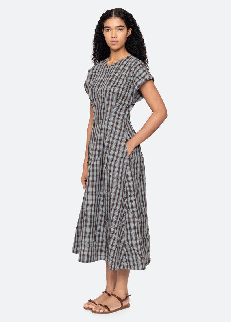 Sea New York Ophelia Dress Blue