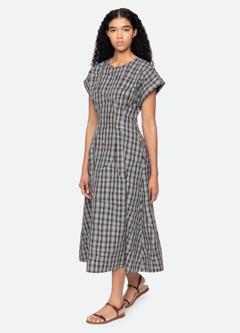 sea new york Ophelia Dress Blue