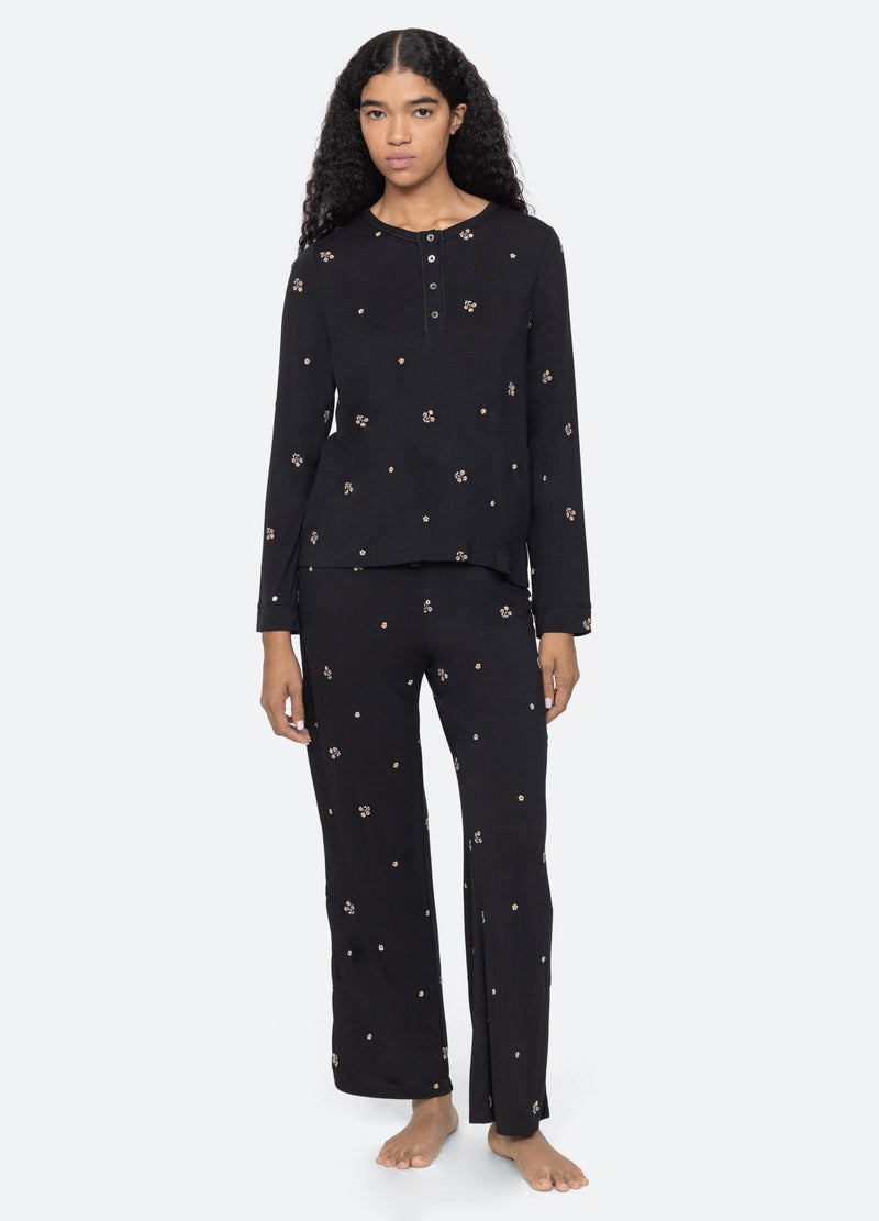 sea new york Orla PJ Set Black