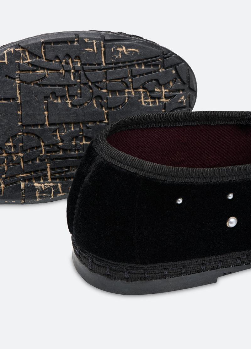 Sea New York Pearl Mary Jane Flats Black