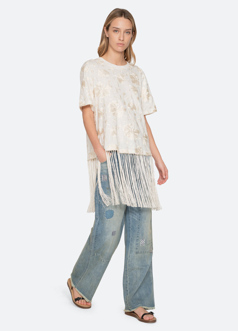 sea new york Rafina Combo T-Shirt White