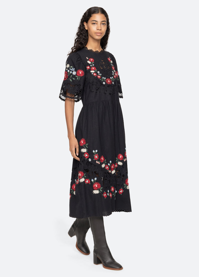 sea new york Rosaline Dress Black