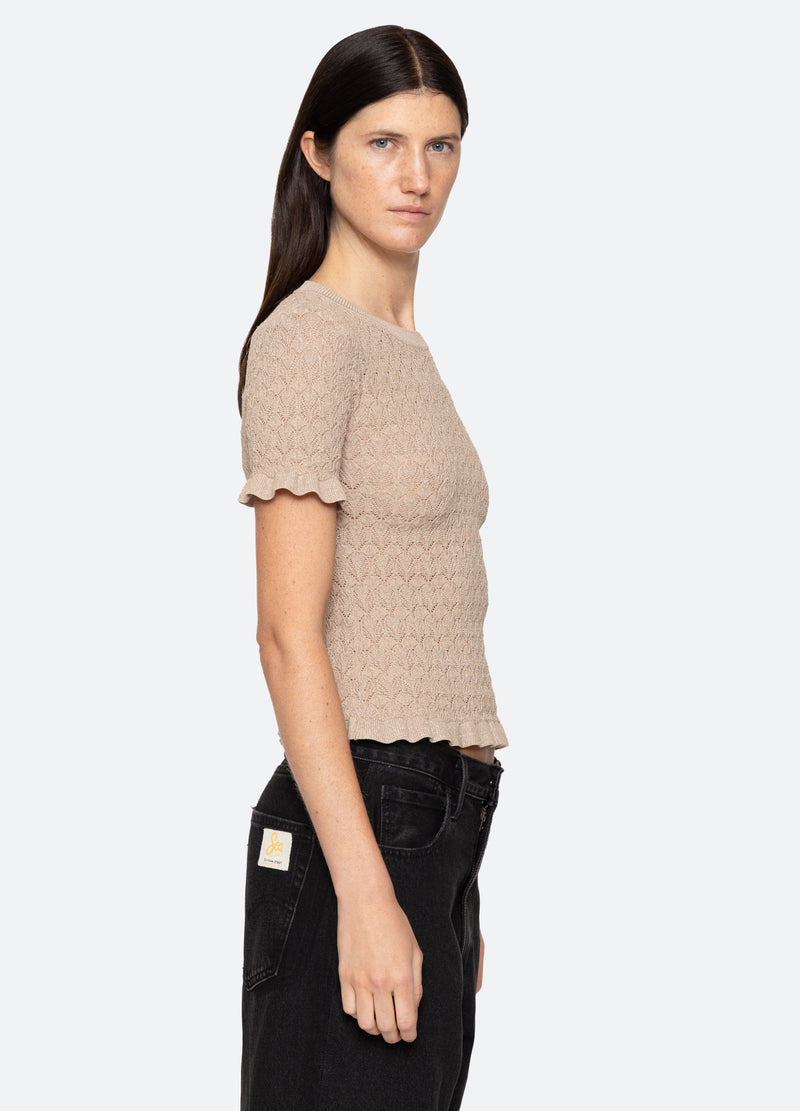 Sea New York Ruby Top Champagne