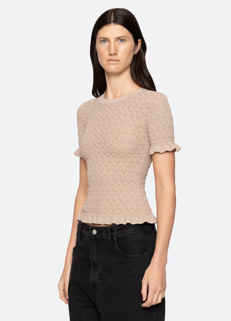 Sea New York Ruby Top Champagne