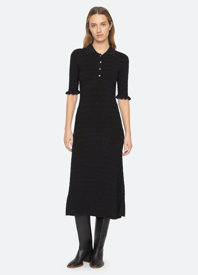 sea new york Rue Dress Black