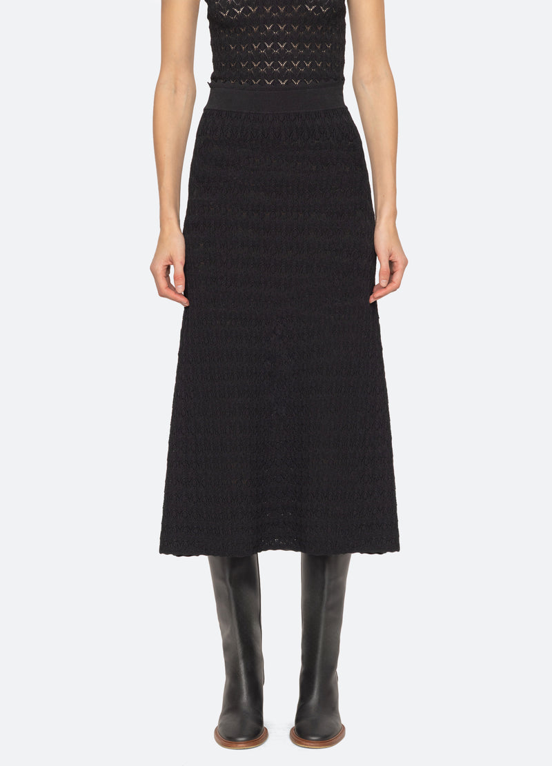 sea new york Rue Skirt Black