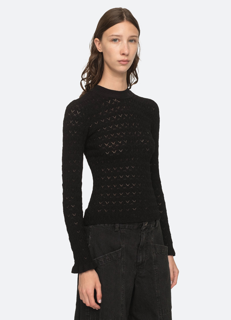Sea New York Rue Sweater Black