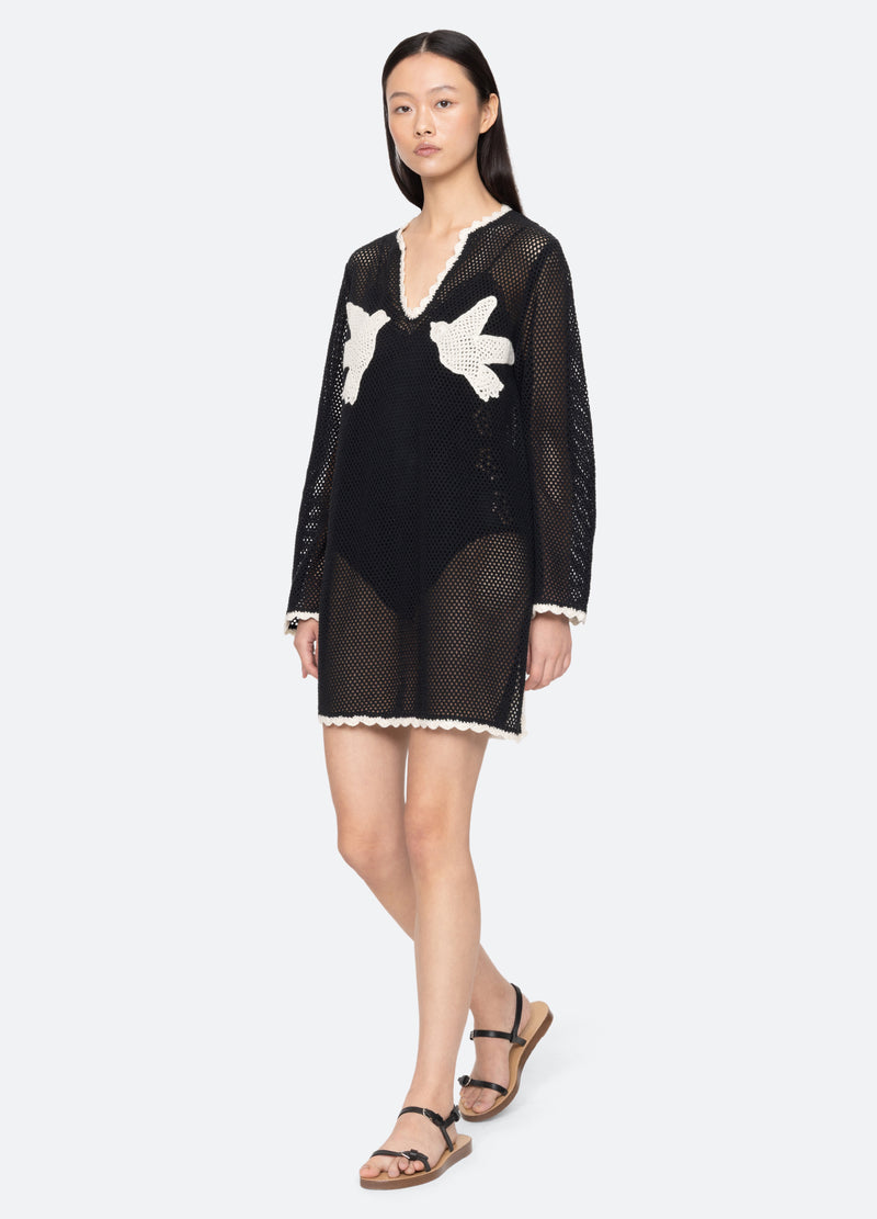 Sea New York Sally Coverup Black