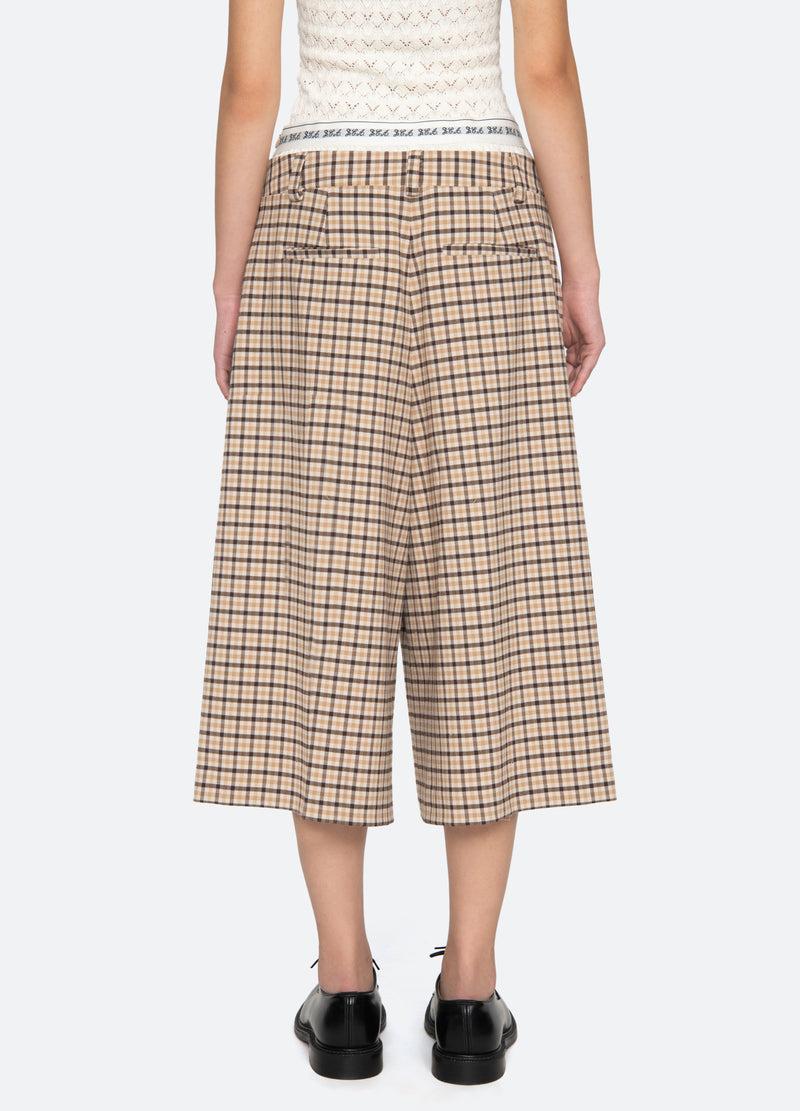 Sea New York Savannah Culottes Plaid