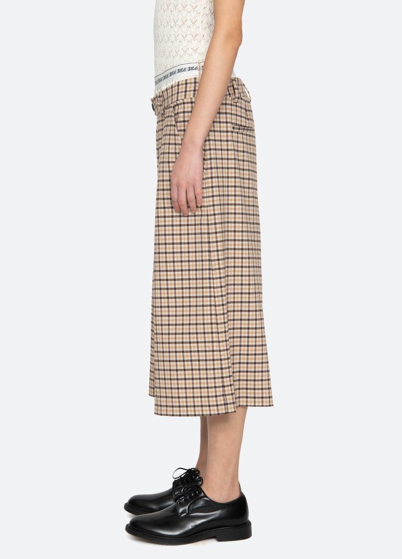 Sea New York Savannah Culottes Plaid