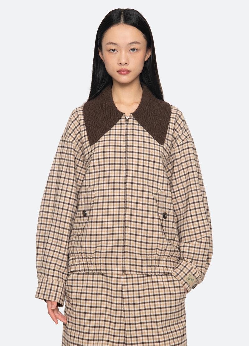 Sea New York Savannah Jacket Plaid