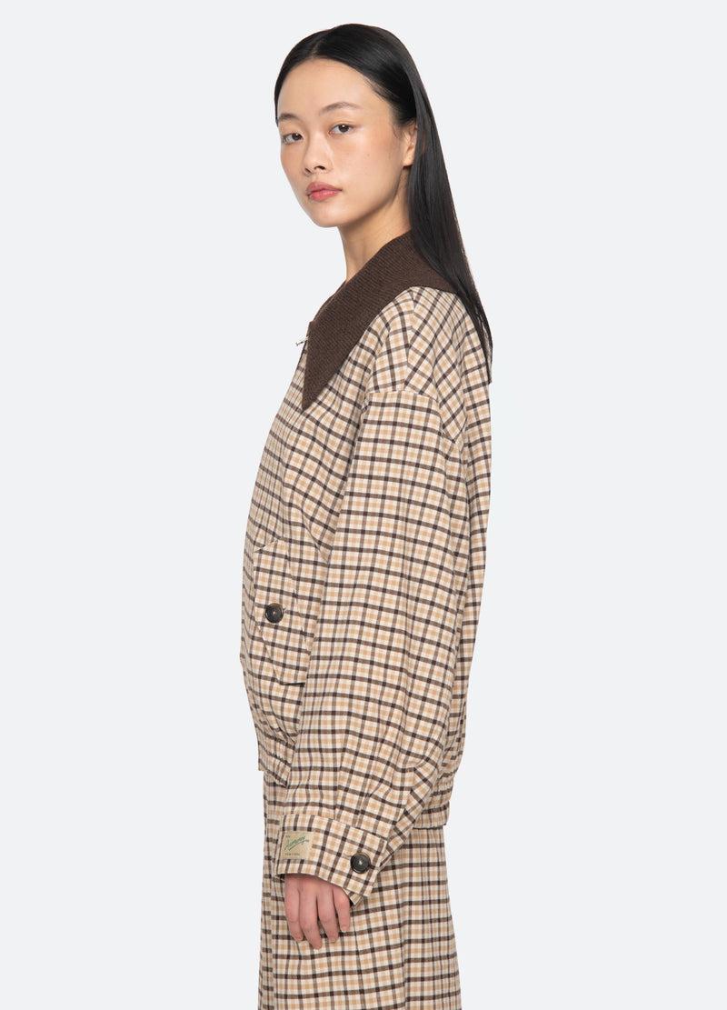 Sea New York Savannah Jacket Plaid