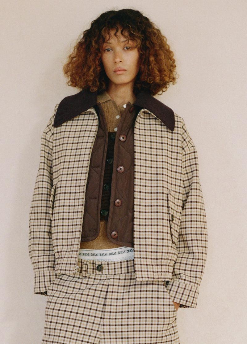 sea new york Savannah Jacket Plaid