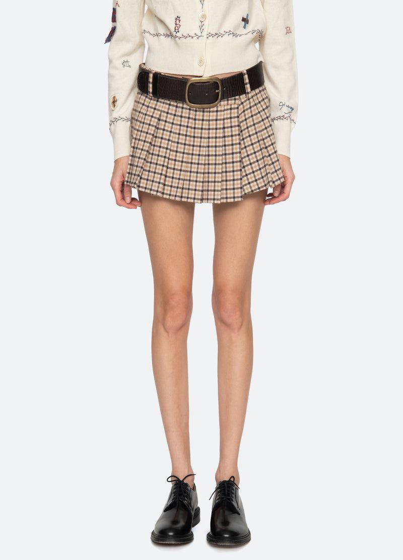 sea new york Savannah Skort Plaid