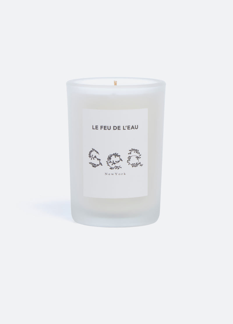Sea New York Sea Candle White