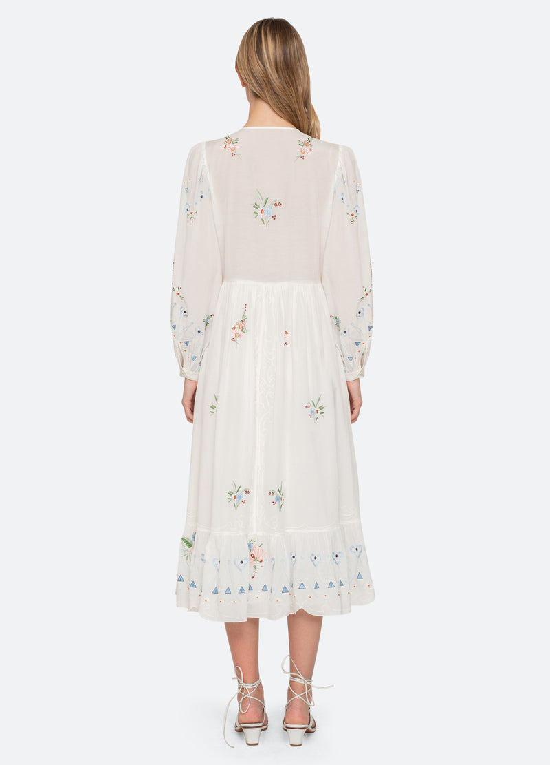 Sea New York Serafina Dress Cream