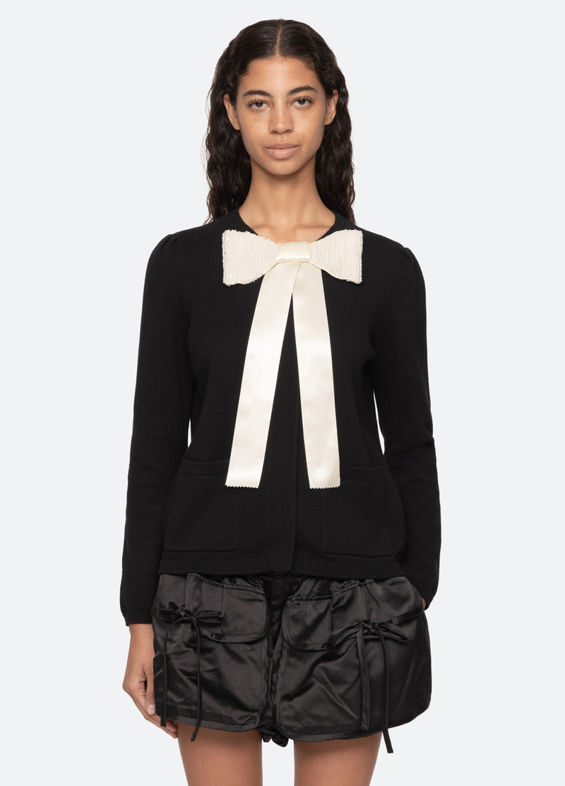 Sea New York Seraphine Cardigan Black