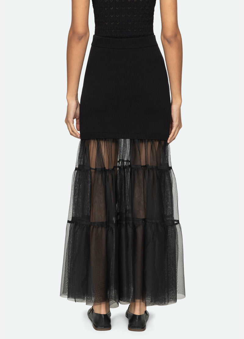 Sea New York Seraphine Skirt Black