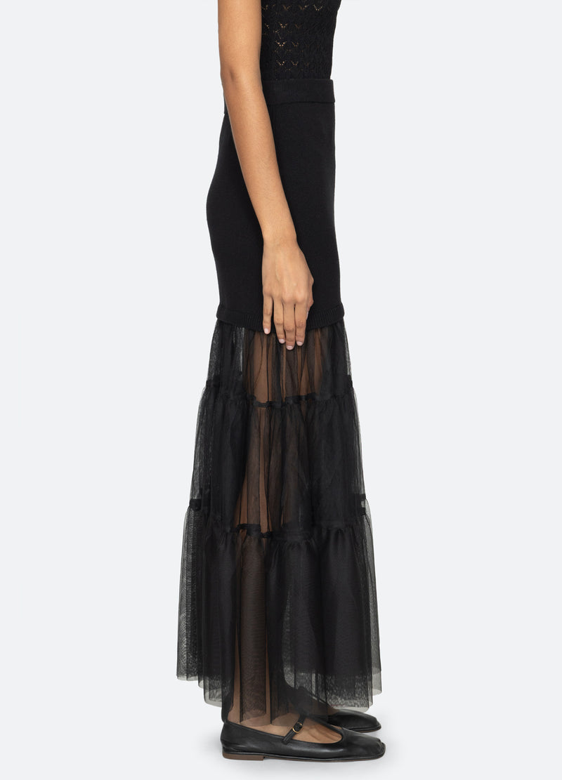 Sea New York Seraphine Skirt Black