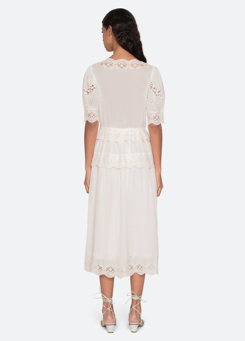 Sea New York Sofia Dress Cream