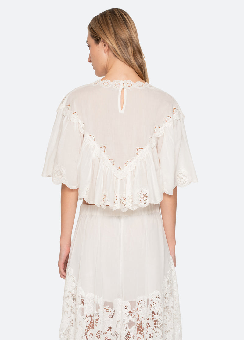 Sea New York Sofia Top Cream