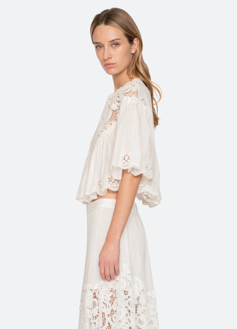 Sea New York Sofia Top Cream