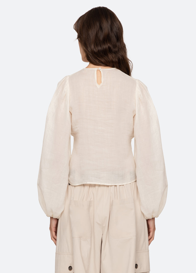 Sea New York Solene L/S Top Cream