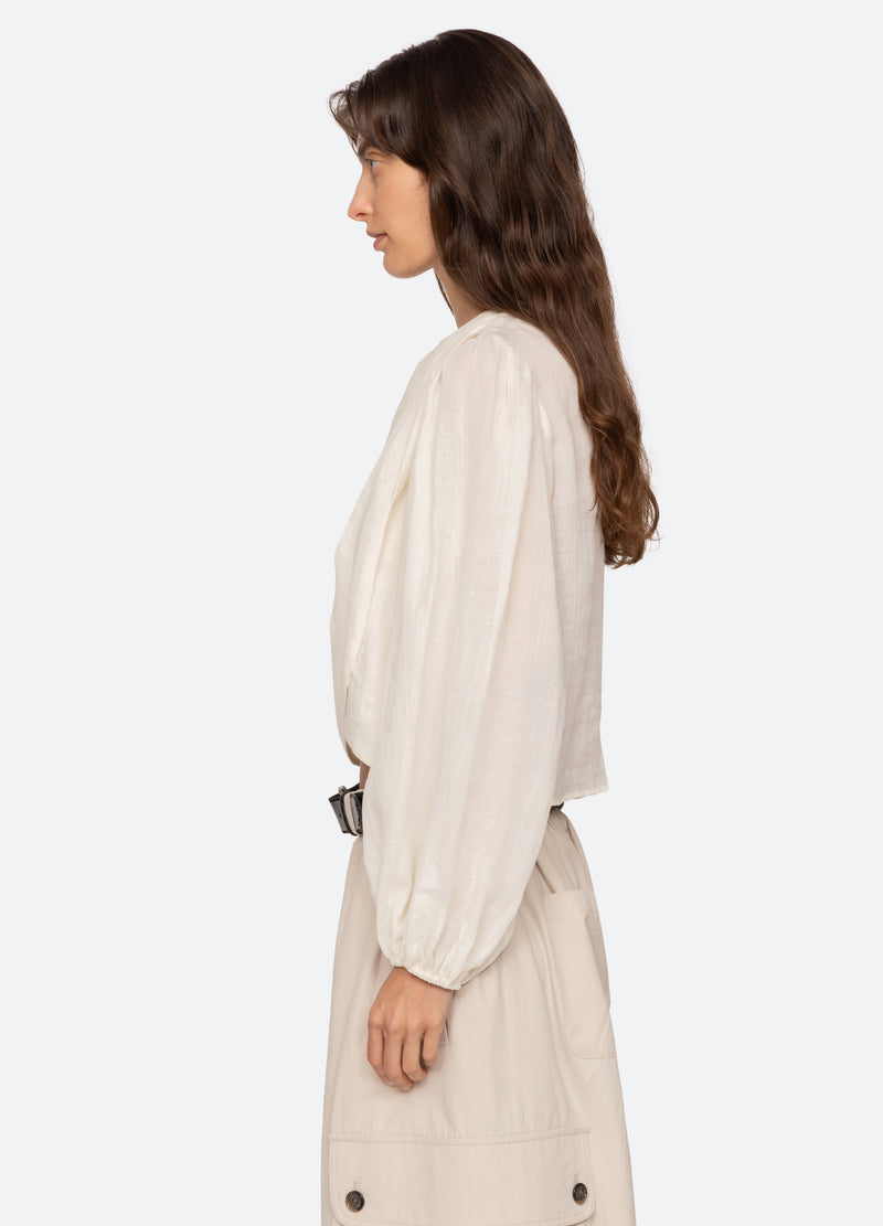 Sea New York Solene L/S Top Cream