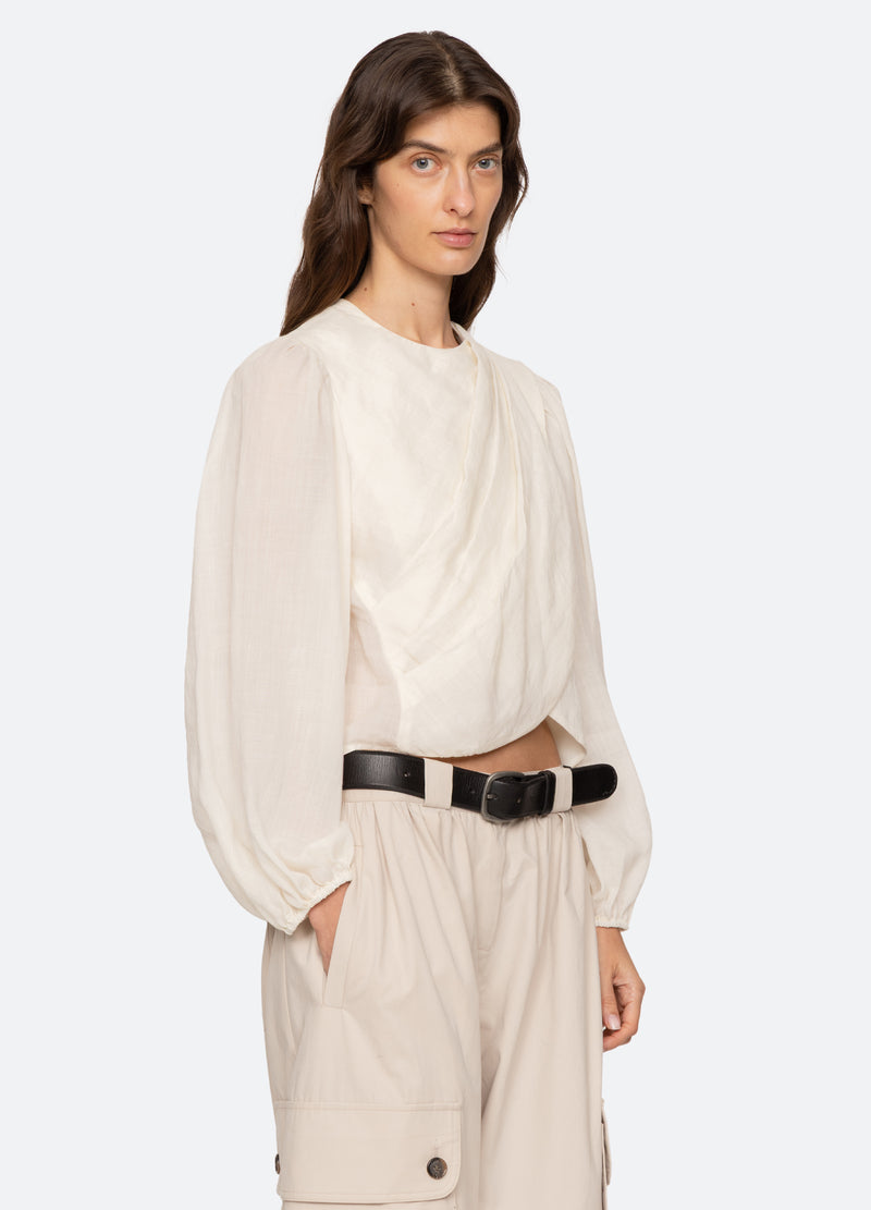 Sea New York Solene L/S Top Cream