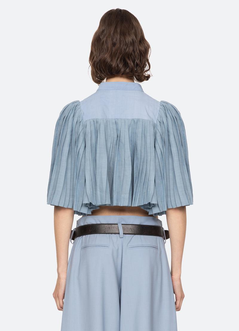 Sea New York Solene S/S Top Blue