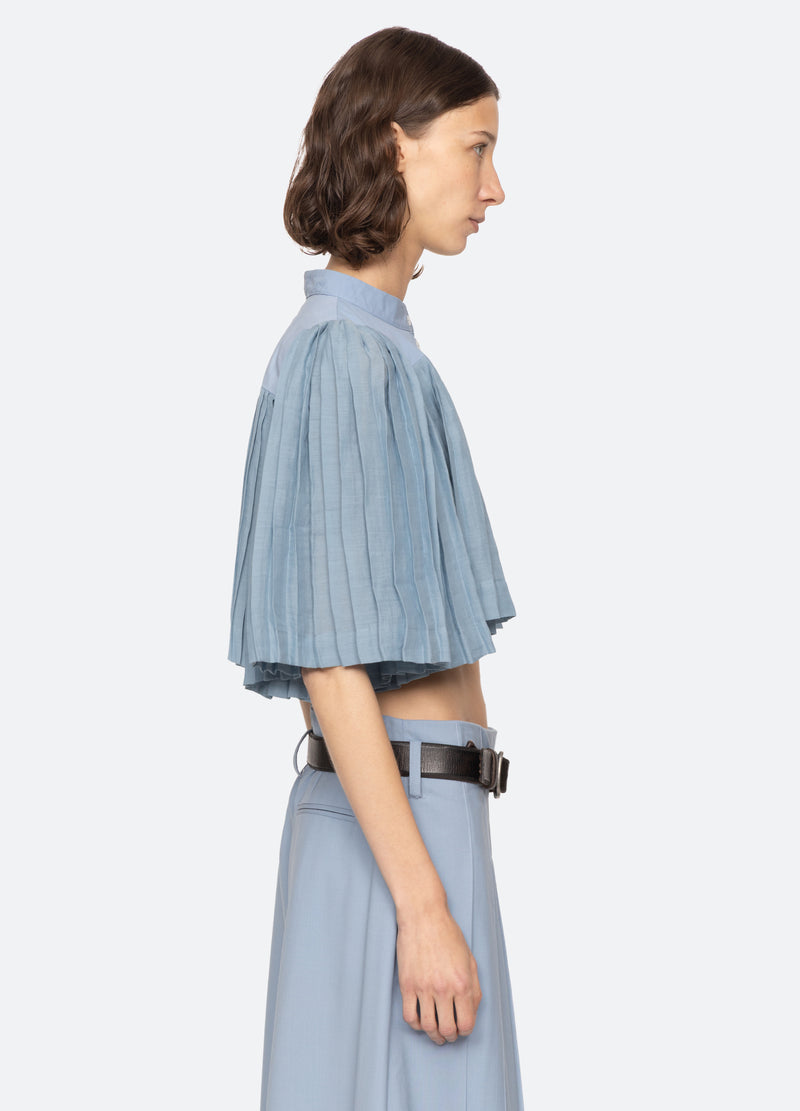 Sea New York Solene S/S Top Blue