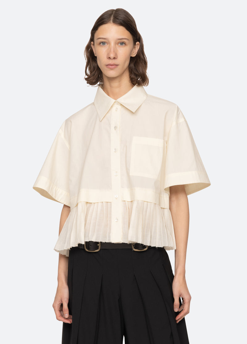 sea new york Solene Shirt Cream