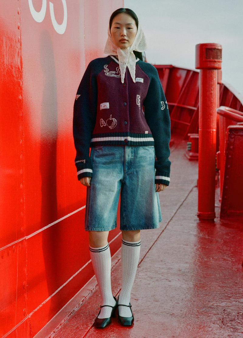 sea new york Spencer Bermuda Shorts Blue