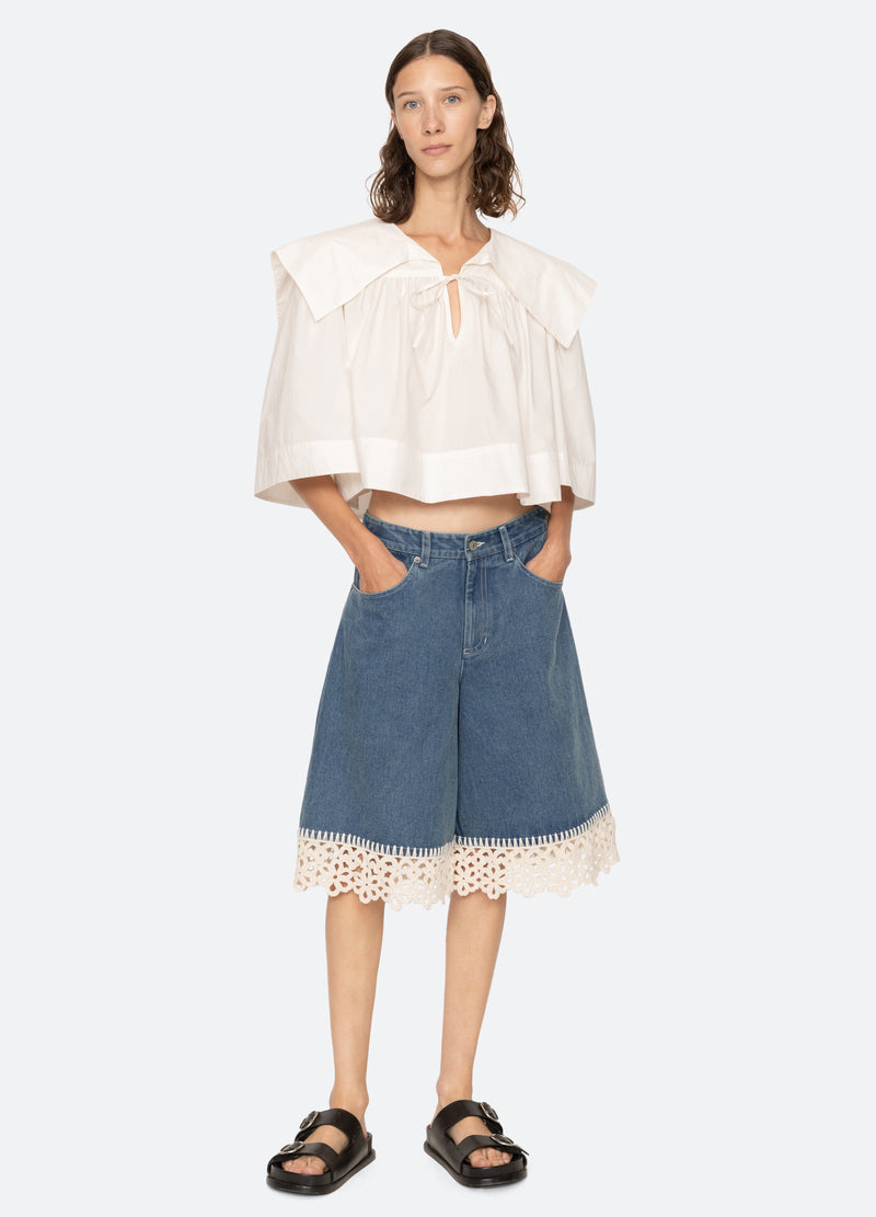 Sea New York Stasia Culottes Blue