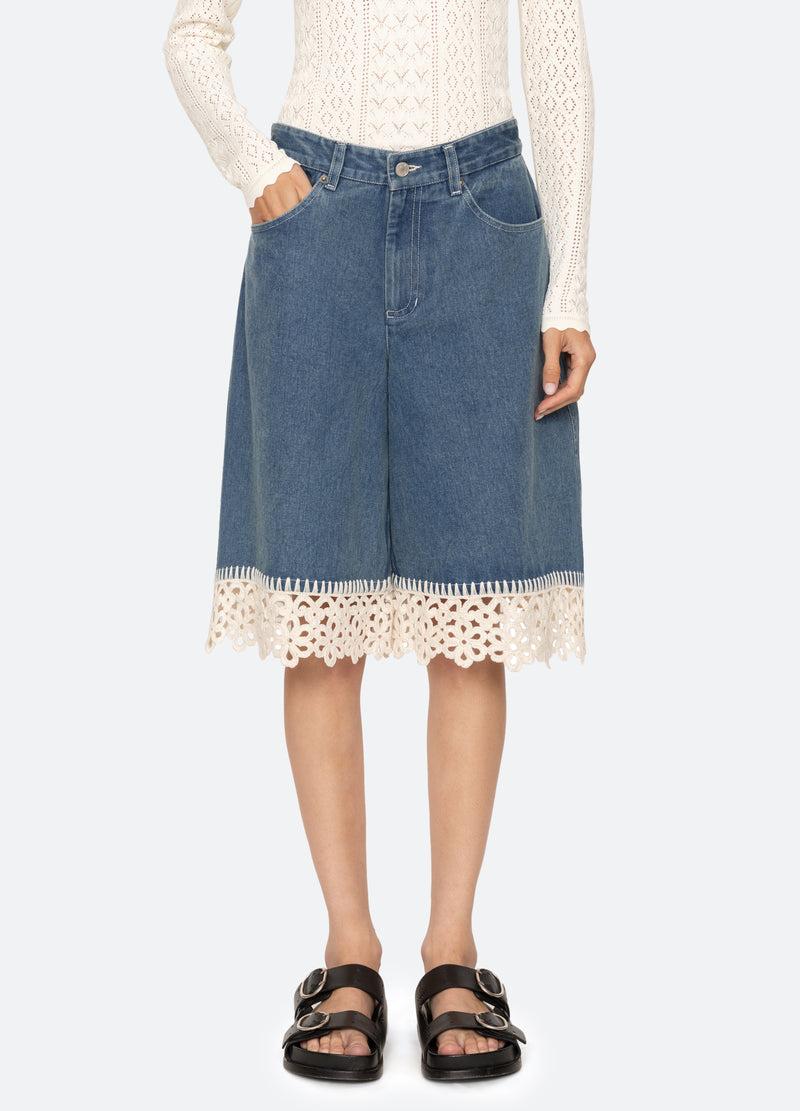 sea new york Stasia Culottes Blue