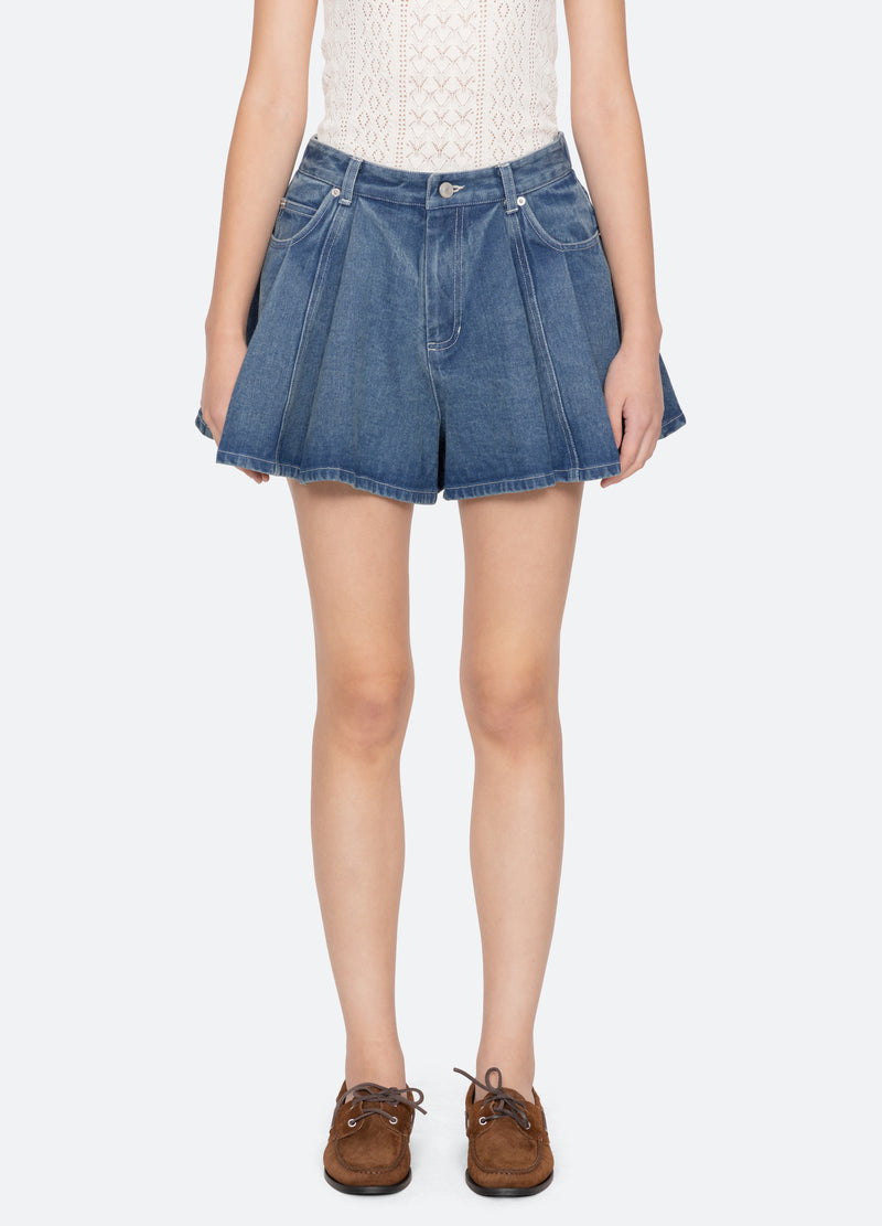 sea new york Stasia Shorts Blue