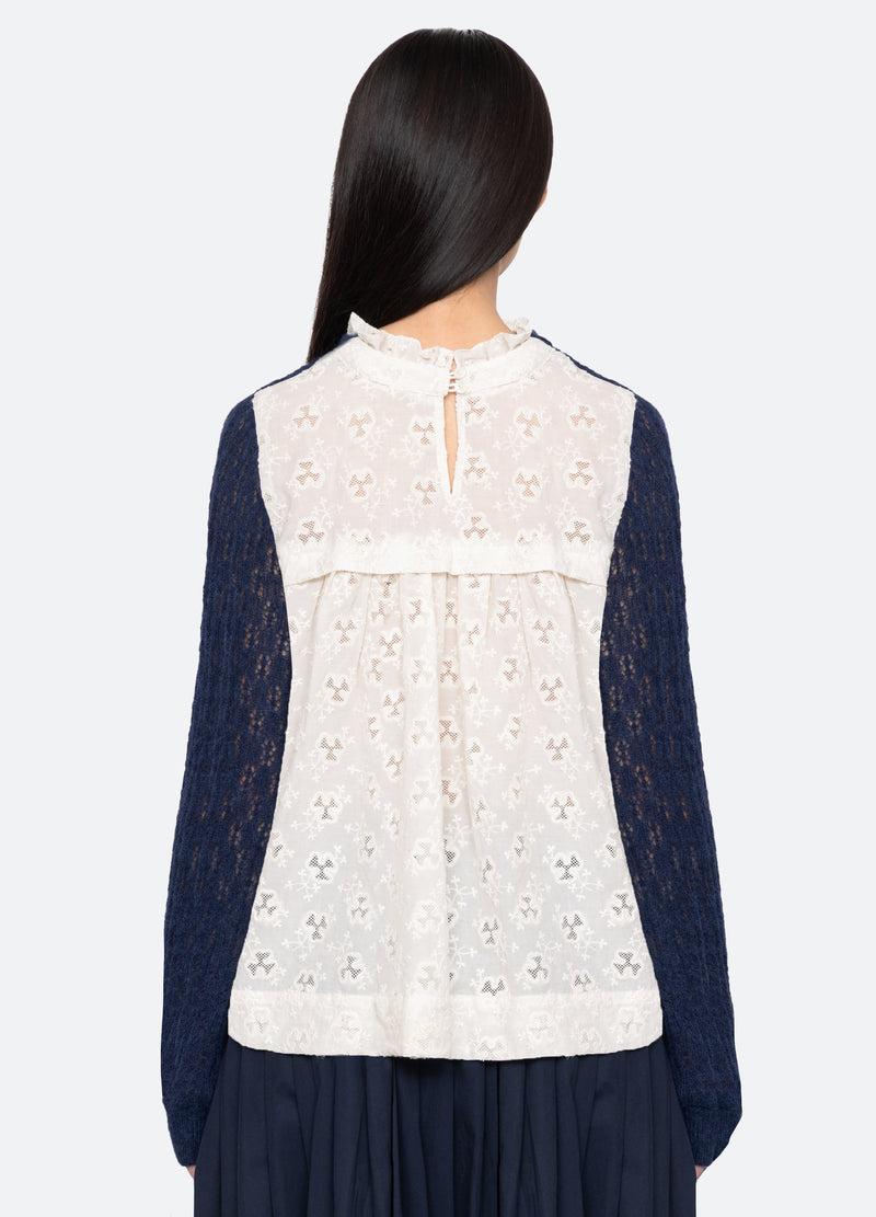 Sea New York Teagan Sweater Navy