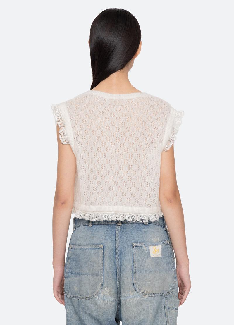 Sea New York Teagan Vest Cream