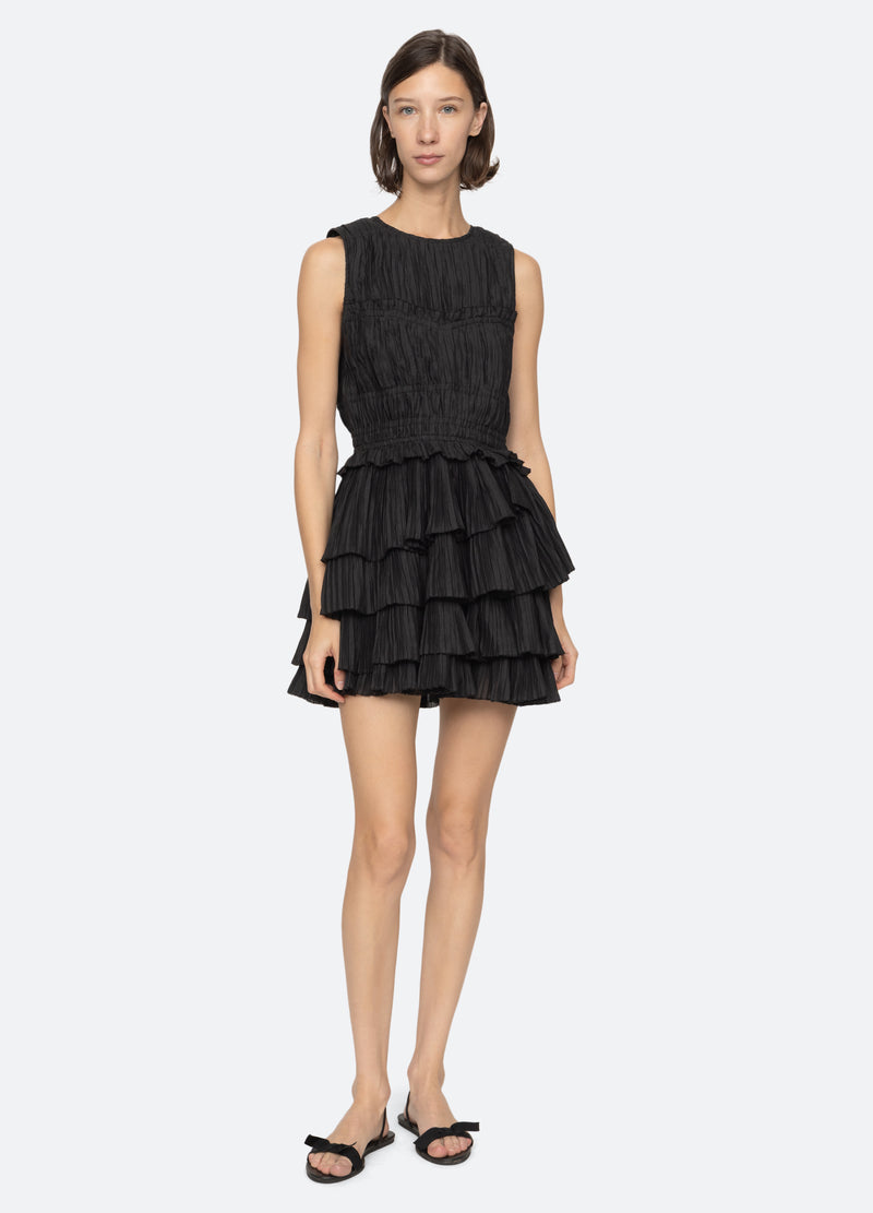 sea new york Thalia Mini Dress Black