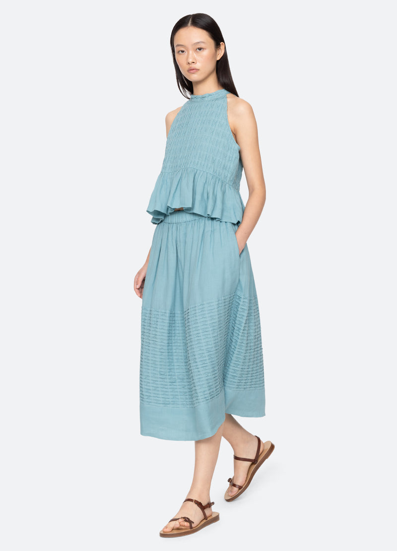 Sea New York Violet Skirt Blue